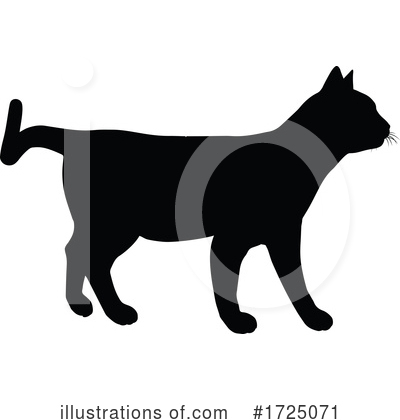 Royalty-Free (RF) Cat Clipart Illustration by AtStockIllustration - Stock Sample #1725071