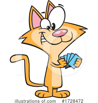 Cat Clipart #1728472 by toonaday