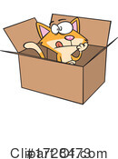 Cat Clipart #1728473 by toonaday