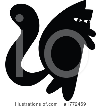 Royalty-Free (RF) Cat Clipart Illustration by Prawny - Stock Sample #1772469