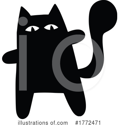 Royalty-Free (RF) Cat Clipart Illustration by Prawny - Stock Sample #1772471