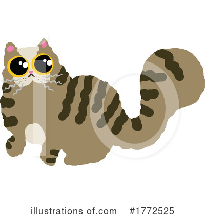 Royalty-Free (RF) Cat Clipart Illustration by Prawny - Stock Sample #1772525