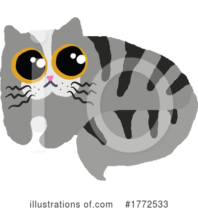 Royalty-Free (RF) Cat Clipart Illustration by Prawny - Stock Sample #1772533