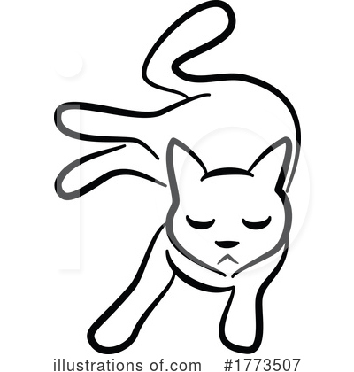 Royalty-Free (RF) Cat Clipart Illustration by Prawny - Stock Sample #1773507