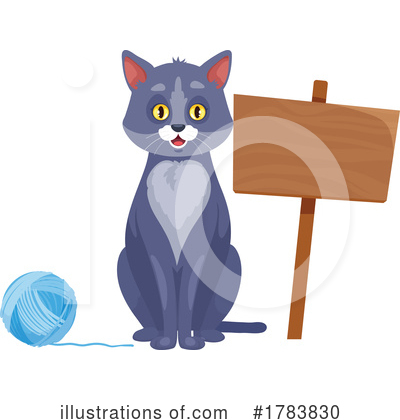 Royalty-Free (RF) Cat Clipart Illustration by Vector Tradition SM - Stock Sample #1783830