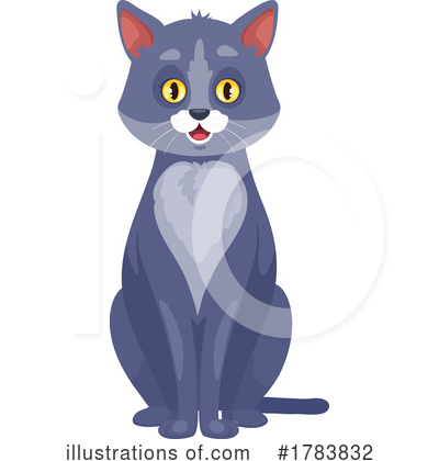 Royalty-Free (RF) Cat Clipart Illustration by Vector Tradition SM - Stock Sample #1783832