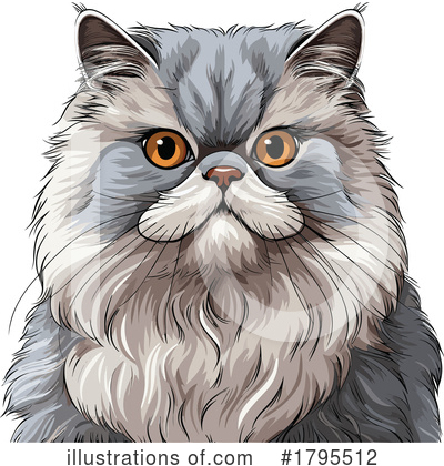 Royalty-Free (RF) Cat Clipart Illustration by stockillustrations - Stock Sample #1795512