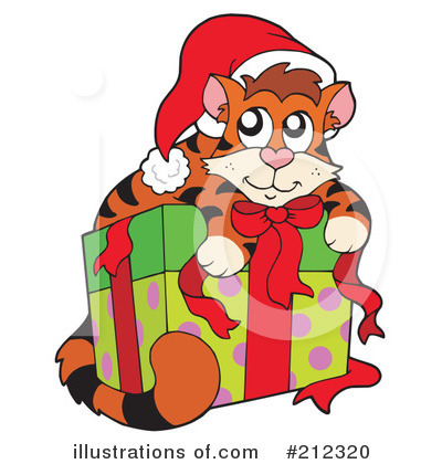 Royalty-Free (RF) Cat Clipart Illustration by visekart - Stock Sample #212320