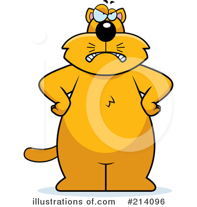 Royalty-Free (RF) Cat Clipart Illustration by Cory Thoman - Stock Sample #214096