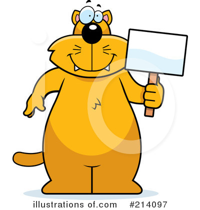 Royalty-Free (RF) Cat Clipart Illustration by Cory Thoman - Stock Sample #214097