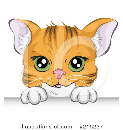 Royalty-Free (RF) Cat Clipart Illustration by BNP Design Studio - Stock Sample #215237