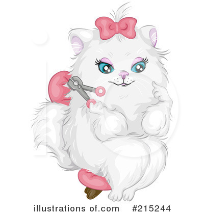 Royalty-Free (RF) Cat Clipart Illustration by BNP Design Studio - Stock Sample #215244