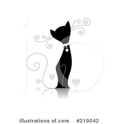 Black Cat Clipart #219042 by BNP Design Studio