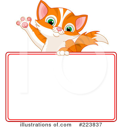 Royalty-Free (RF) Cat Clipart Illustration by Pushkin - Stock Sample #223837
