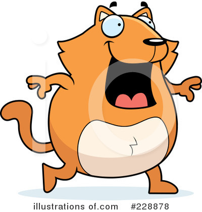 Royalty-Free (RF) Cat Clipart Illustration by Cory Thoman - Stock Sample #228878