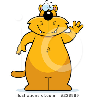 Royalty-Free (RF) Cat Clipart Illustration by Cory Thoman - Stock Sample #228889