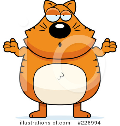 Royalty-Free (RF) Cat Clipart Illustration by Cory Thoman - Stock Sample #228994