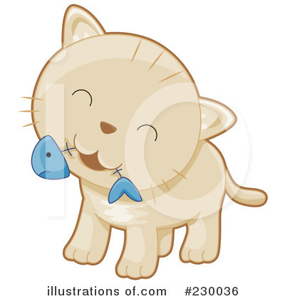 Royalty-Free (RF) Cat Clipart Illustration by BNP Design Studio - Stock Sample #230036