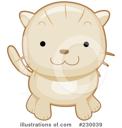 Royalty-Free (RF) Cat Clipart Illustration by BNP Design Studio - Stock Sample #230039