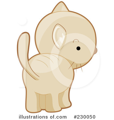 Royalty-Free (RF) Cat Clipart Illustration by BNP Design Studio - Stock Sample #230050