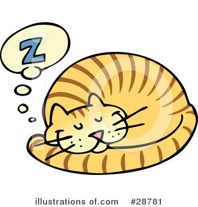 Royalty-Free (RF) Cat Clipart Illustration by gnurf - Stock Sample #28781