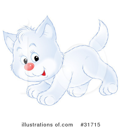 Royalty-Free (RF) Cat Clipart Illustration by Alex Bannykh - Stock Sample #31715