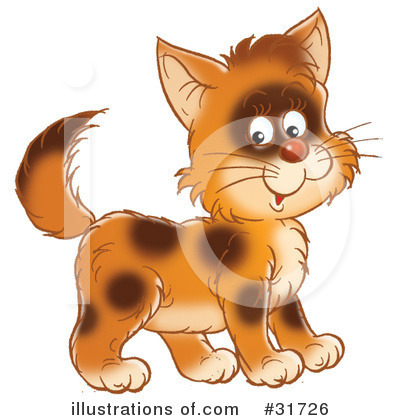 Royalty-Free (RF) Cat Clipart Illustration by Alex Bannykh - Stock Sample #31726