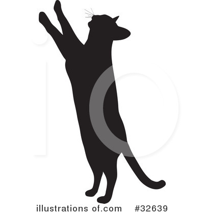 Royalty-Free (RF) Cat Clipart Illustration by KJ Pargeter - Stock Sample #32639