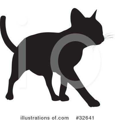 Royalty-Free (RF) Cat Clipart Illustration by KJ Pargeter - Stock Sample #32641