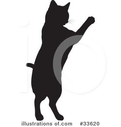 Royalty-Free (RF) Cat Clipart Illustration by KJ Pargeter - Stock Sample #33620