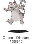 Cat Clipart #35940 by Dennis Holmes Designs