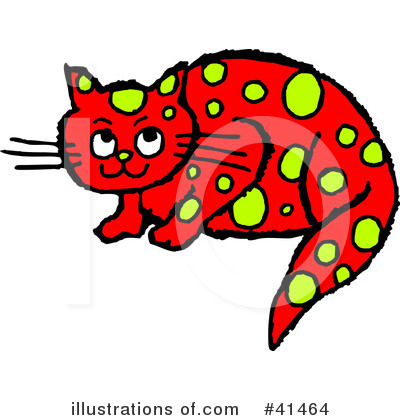 Royalty-Free (RF) Cat Clipart Illustration by Prawny - Stock Sample #41464