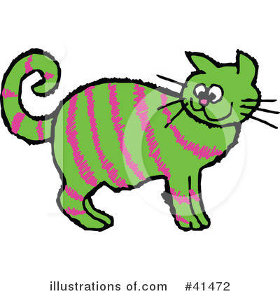 Royalty-Free (RF) Cat Clipart Illustration by Prawny - Stock Sample #41472