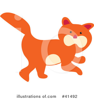 Royalty-Free (RF) Cat Clipart Illustration by Prawny - Stock Sample #41492