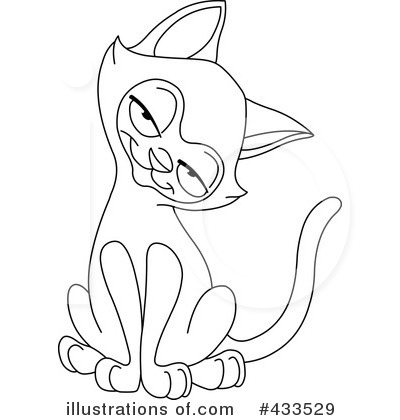 Royalty-Free (RF) Cat Clipart Illustration by yayayoyo - Stock Sample #433529