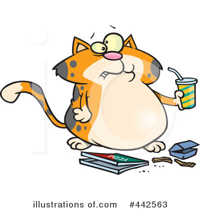 Cat Clipart #442563 by toonaday