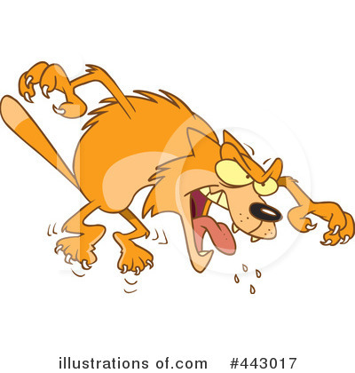 Royalty-Free (RF) Cat Clipart Illustration by toonaday - Stock Sample #443017