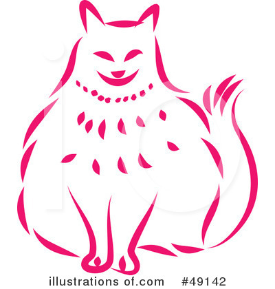Royalty-Free (RF) Cat Clipart Illustration by Prawny - Stock Sample #49142