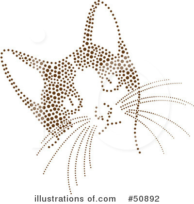 Royalty-Free (RF) Cat Clipart Illustration by Cherie Reve - Stock Sample #50892