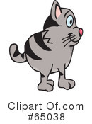 Cat Clipart #65038 by Dennis Holmes Designs