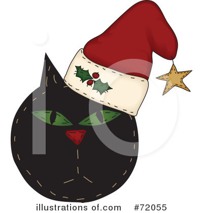Royalty-Free (RF) Cat Clipart Illustration by inkgraphics - Stock Sample #72055