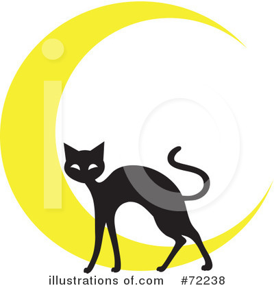 Black Cat Clipart #72238 by Rosie Piter