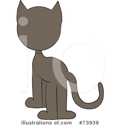 Royalty-Free (RF) Cat Clipart Illustration by Pams Clipart - Stock Sample #73939
