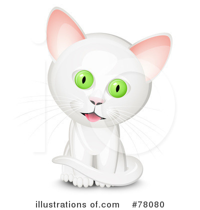 Royalty-Free (RF) Cat Clipart Illustration by Oligo - Stock Sample #78080