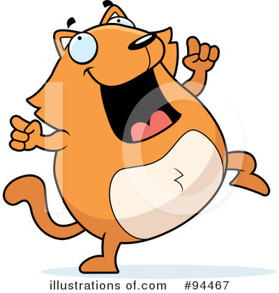 Royalty-Free (RF) Cat Clipart Illustration by Cory Thoman - Stock Sample #94467