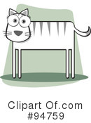 Cat Clipart #94759 by Qiun