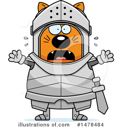 Cat Knight Clipart #1478484 by Cory Thoman
