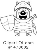 Cat Knight Clipart #1478602 by Cory Thoman