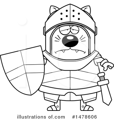 Royalty-Free (RF) Cat Knight Clipart Illustration by Cory Thoman - Stock Sample #1478606