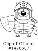 Cat Knight Clipart #1478607 by Cory Thoman